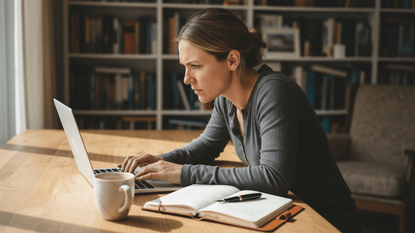 Writer using LockedIn Pomodoro timer with active focus session showing social accountability features and real-time network activity